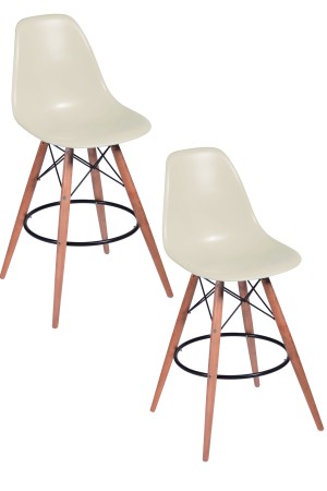 Della Bar Stool White